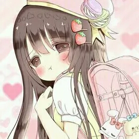 [何以为森][动漫头像][女生头像][二次元][少女心][可爱] [粉红少女心
