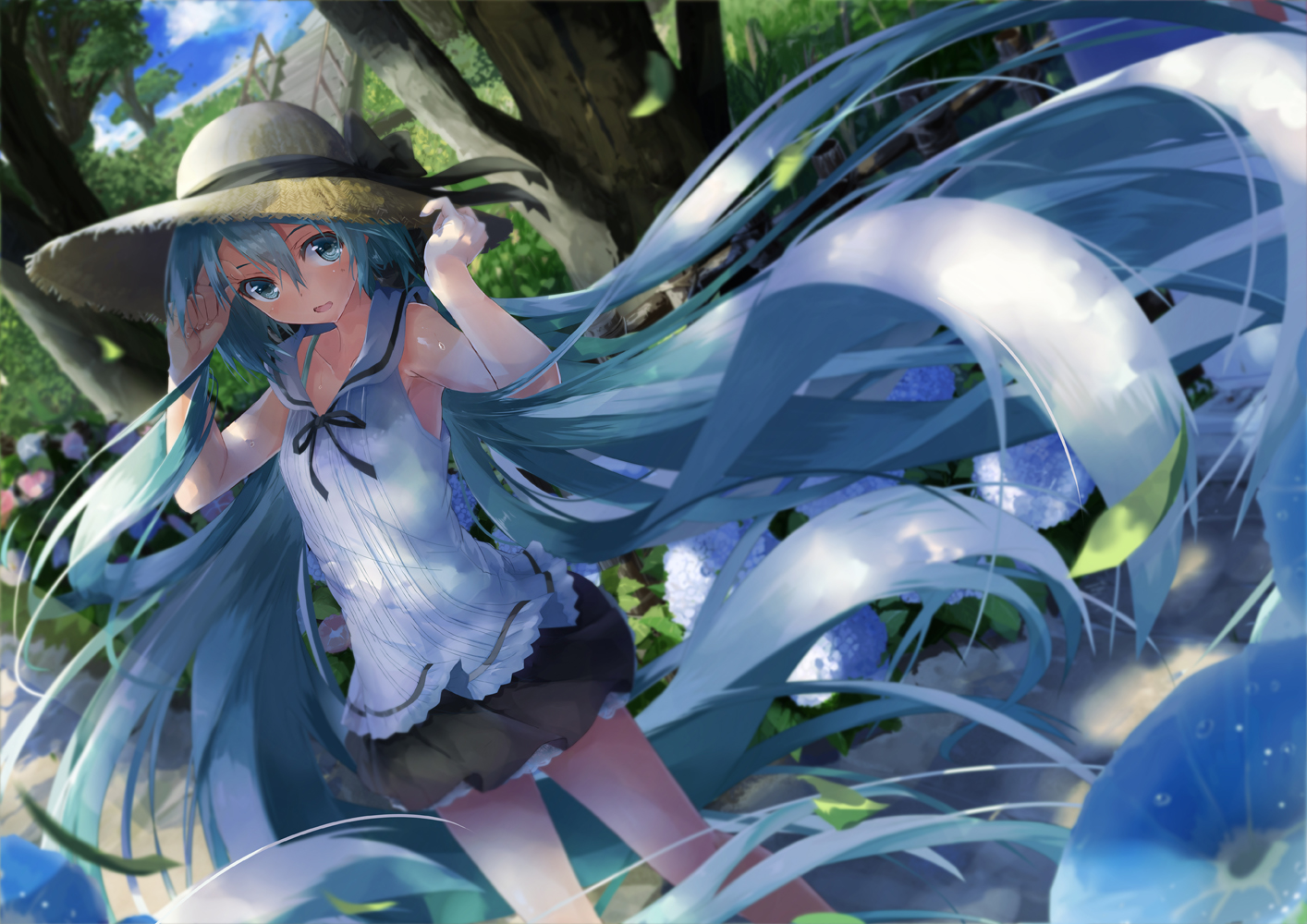 初音未来 画师:daidou 本作品pixiv id=57361663