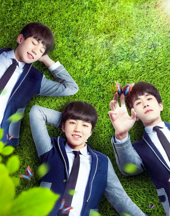 tfboys 网剧超少年密码青春友情版海报 官图饭修