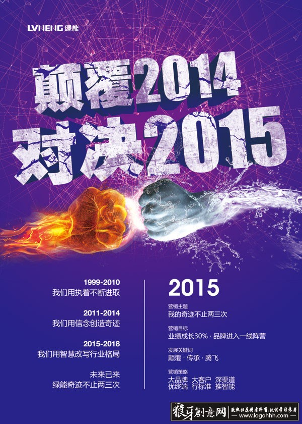 广告海报素材 巅峰2014活动海报素材,爆裂艺术字,对决2015,火焰素材