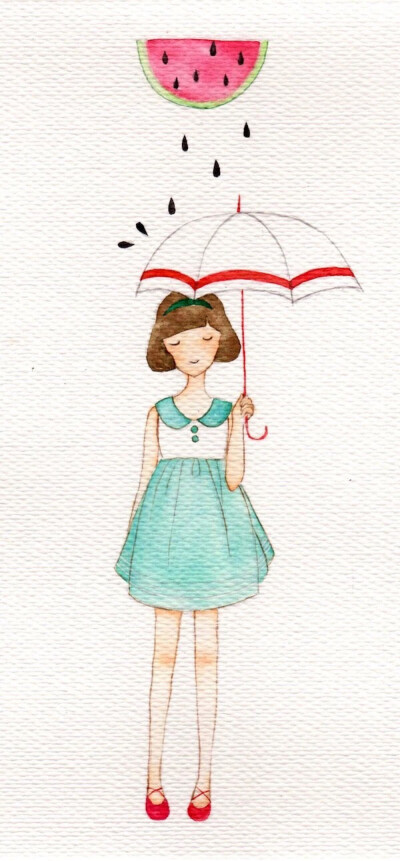 手绘 插画 女孩 闺蜜壁纸 可爱#卡通壁纸"