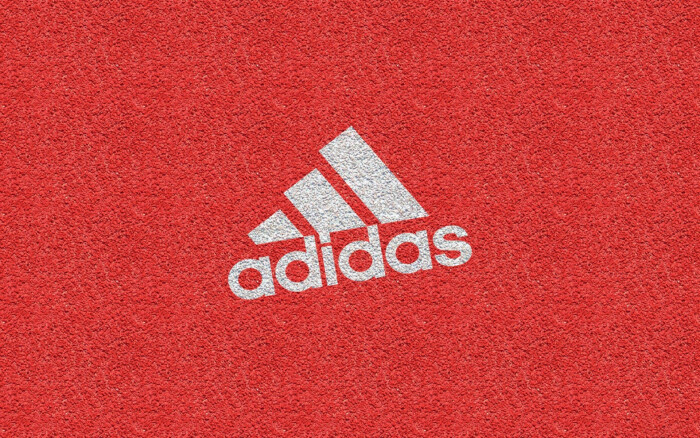 阿迪达斯 adidas 三叶草 壁纸 红色跑道