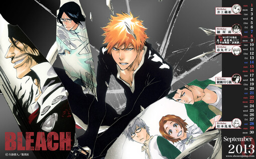 《bleach》《境·界》死神 原画 壁纸 #久保带人# 集英社 少年周刊