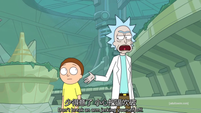 【瑞克和莫蒂】rick and morty/生活/文字/句子/经典台词/表情/毒鸡汤