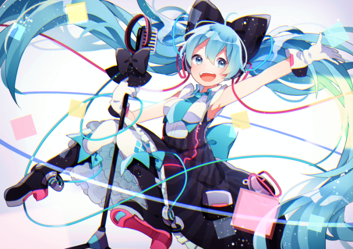 鸟うい 标题:マジカルミライ】初音未来,miku,v家,vocaloid,魔法初音