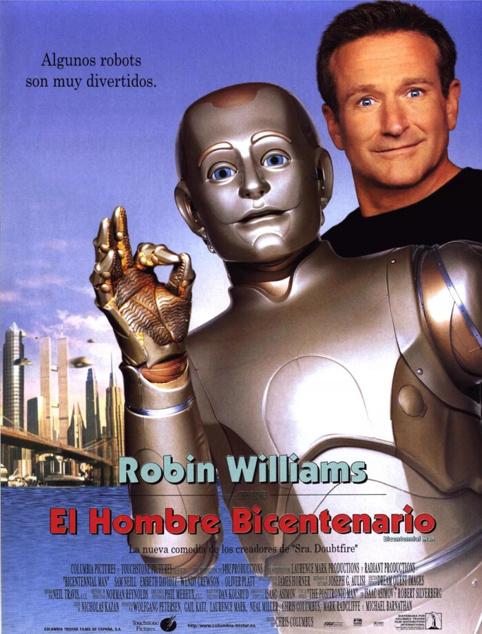 机器人安德鲁(罗宾·威廉斯 robin williams 饰)是尼尔家四代人的管家