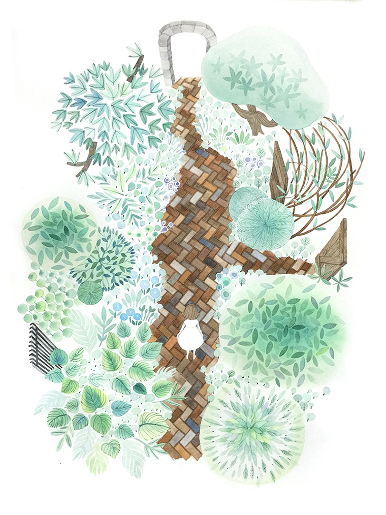 前路~ 插画师rosa作品