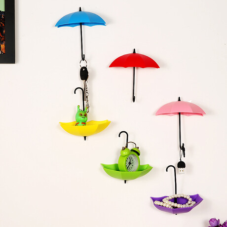 很有创意的雨伞造型,这是挂钩哦,当作装饰也是不错的选择