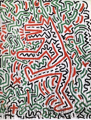 涂鸦艺术大师凯斯·哈林 (keith haring)