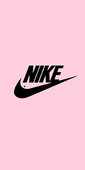粉色少女心耐克标志 nike 品牌