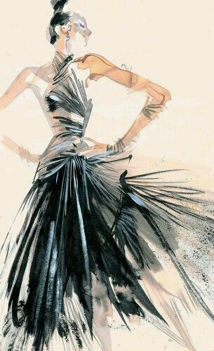 fashion illustration 时装画#侵删