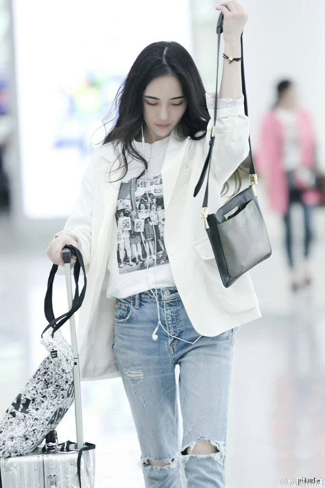 赵嘉敏美搭