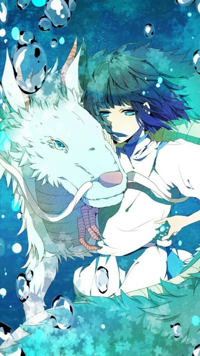 二次元 海 梦幻 深海少女 溺水 星空 蓝色