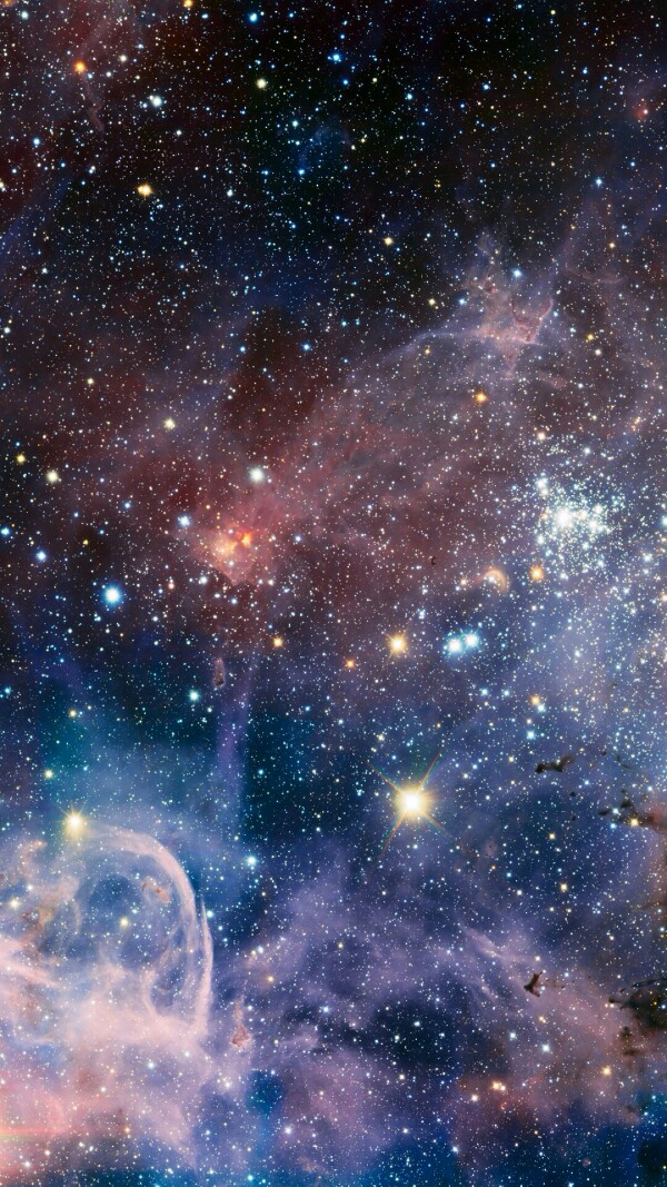 炫彩星空 唯美浪漫星空高清手机壁纸