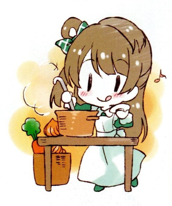 动漫 二次元 同人 lovelive 南小鸟 少女 q版 可爱 萌 头像