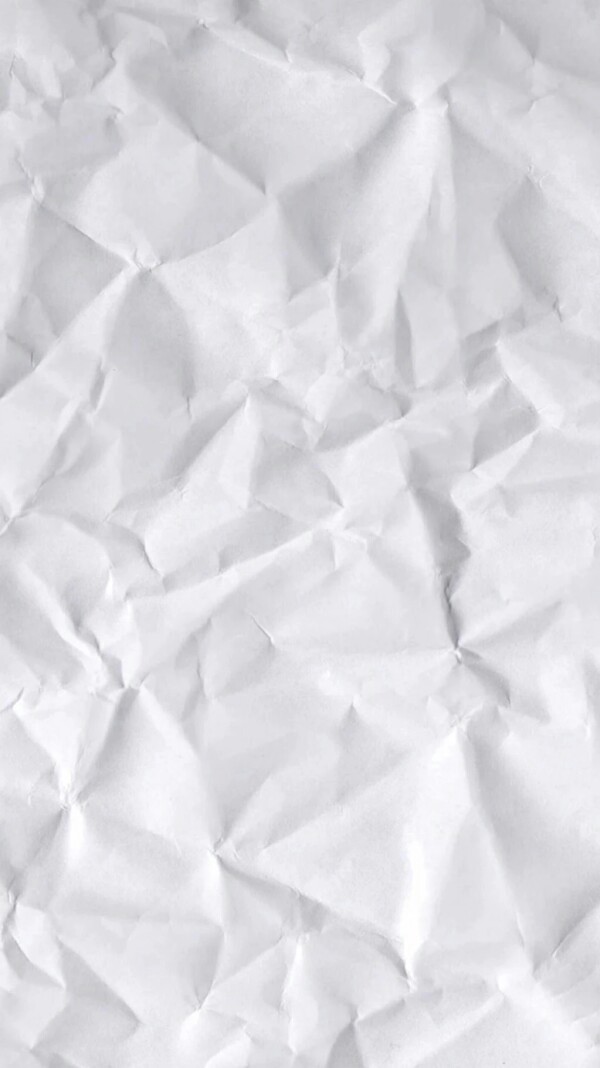 平铺手机壁纸空间背景纯色直叙简单折纸凌乱白色折痕
