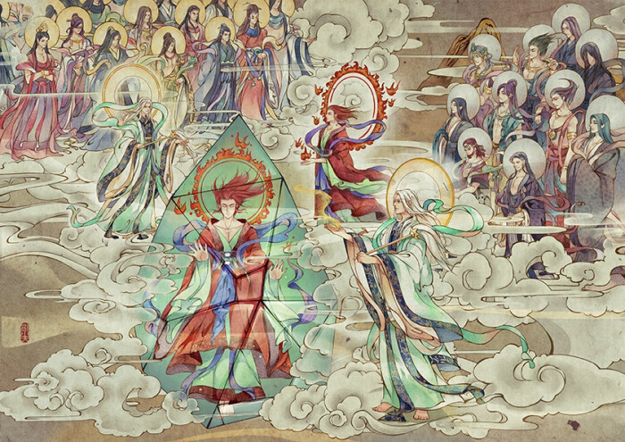 绘师:郭小天【太乙仙魔录】插画