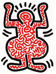 涂鸦艺术大师凯斯·哈林 (keith haring)