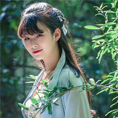 古风头像 女生头像 森系 唯美 小清新 文艺 意境 侵删 等岁月成沙 再