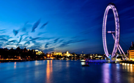 伦敦之眼(the london eye,英国最浪漫的摩天轮