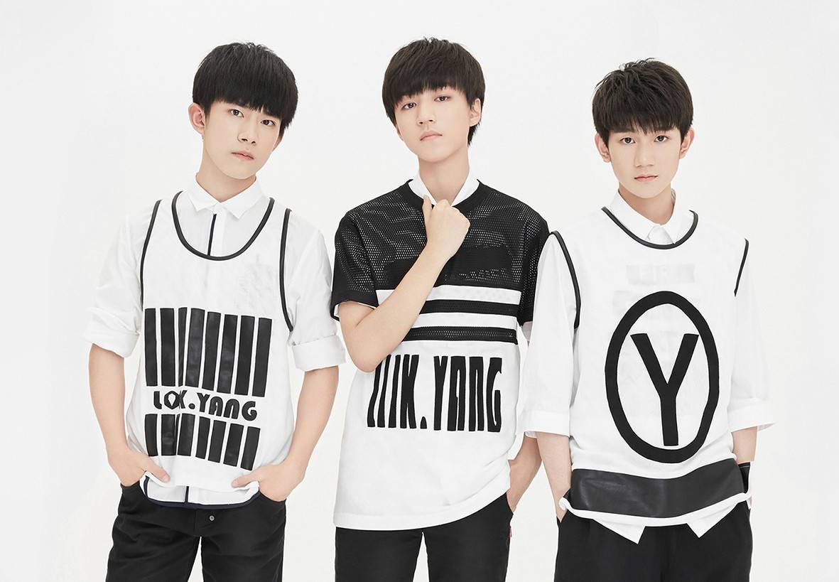 tfboys 三周年见面会宣传照