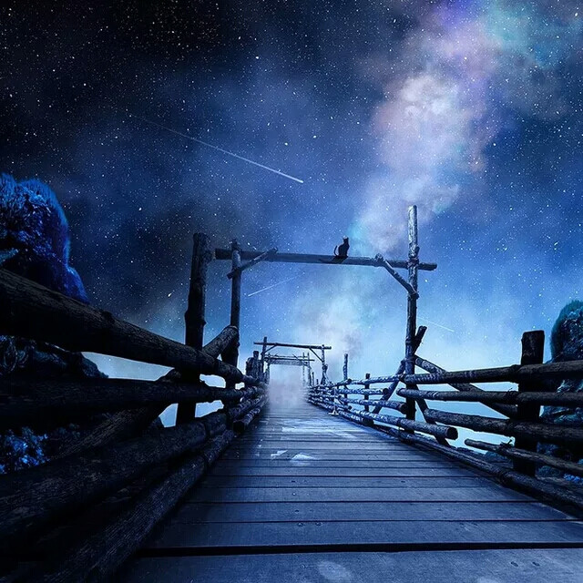 风景#意境#空灵#星空#梦幻#唯美#小清新#暖色系#冷色系#黑白#少女