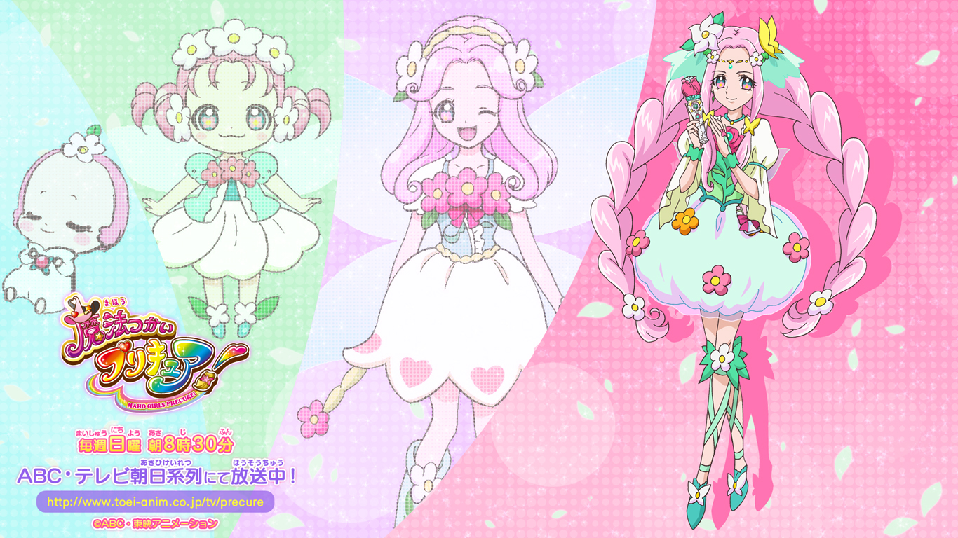 魔法使光之美少女 壁纸 动漫 插画 可爱 二次元
