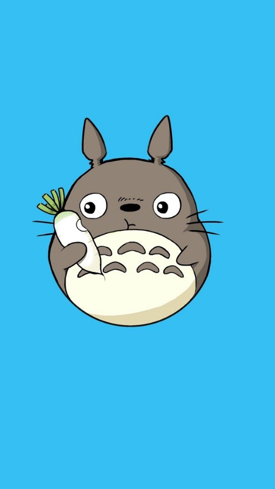 呆萌畅~龙猫背景图