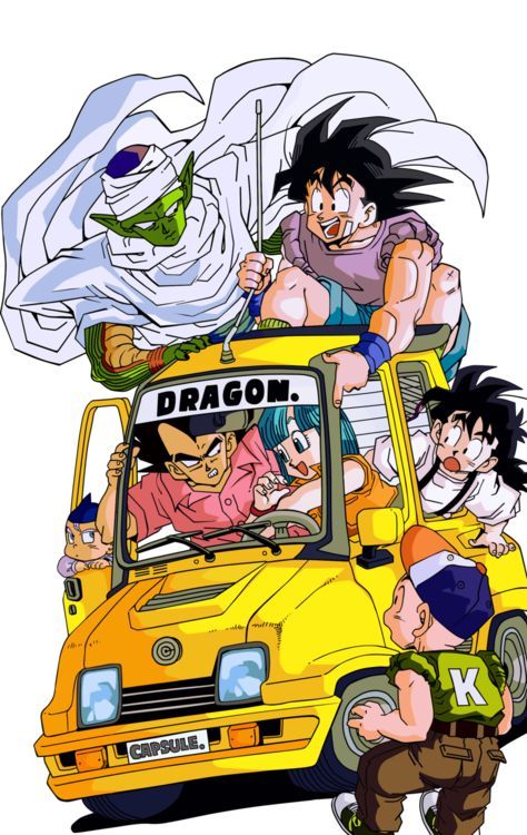 dbz driving / tumblr龙珠,鸟山明