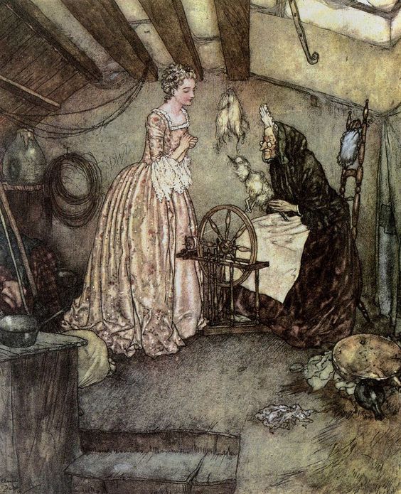 sleeping beauty - edmund dulac