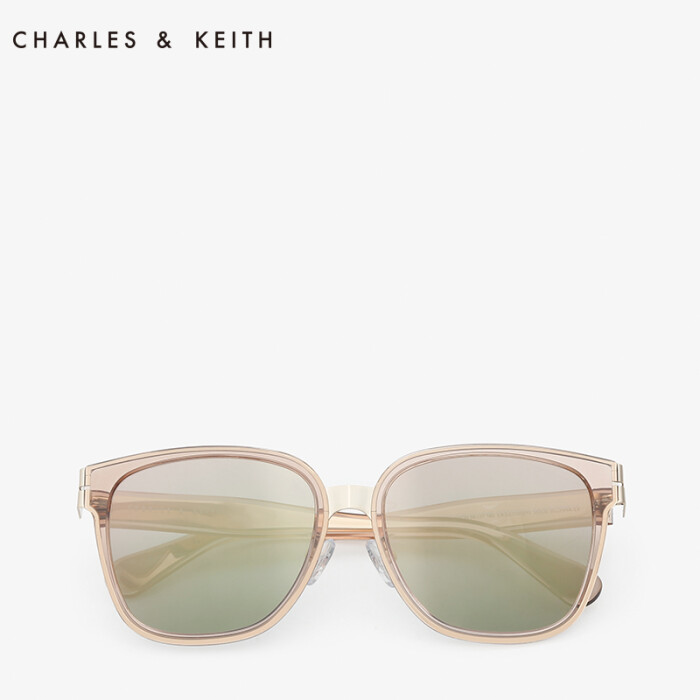 charles&keith太阳镜 ck351280214 防紫外线渐变女式方形墨镜