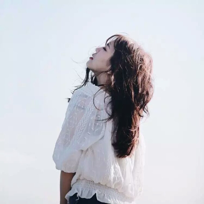 女头 小清新 侧脸