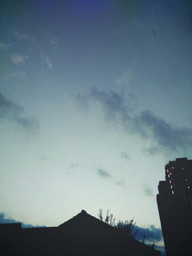 夜晚的天空