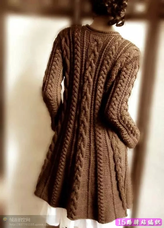 最新毛衣编织款式欣赏,很多没见过的样式|棒针作品秀 - 15路驿站