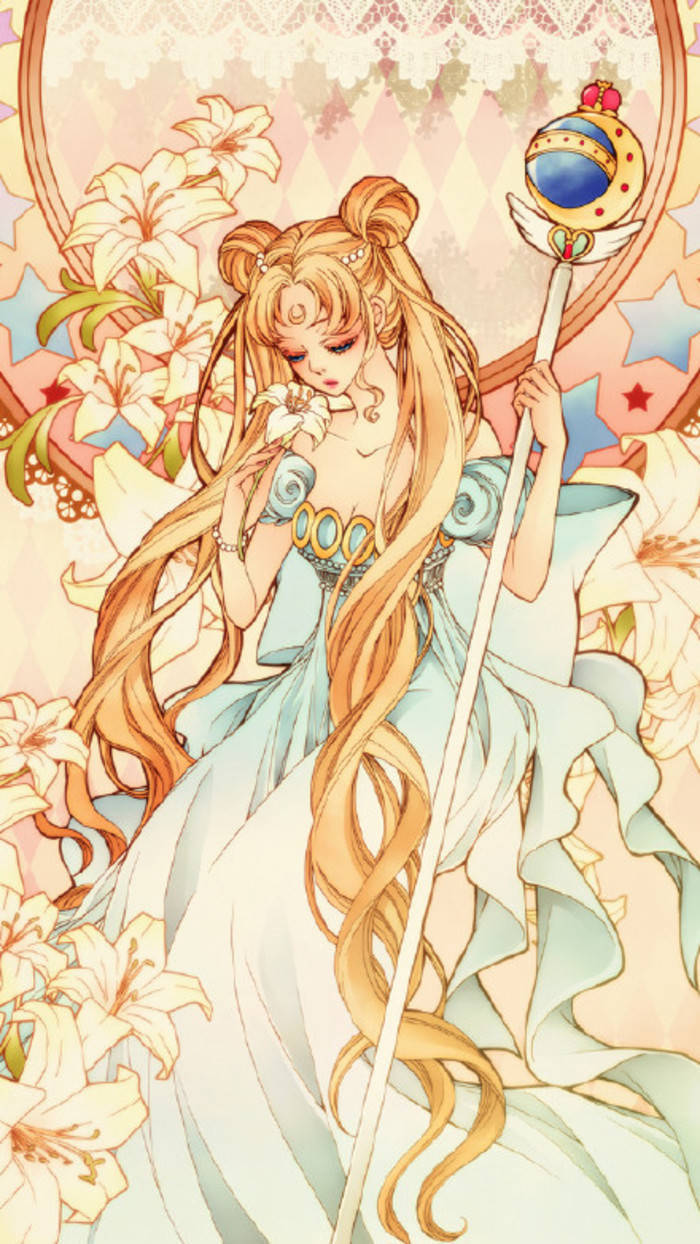 少女风 壁纸 月野兔