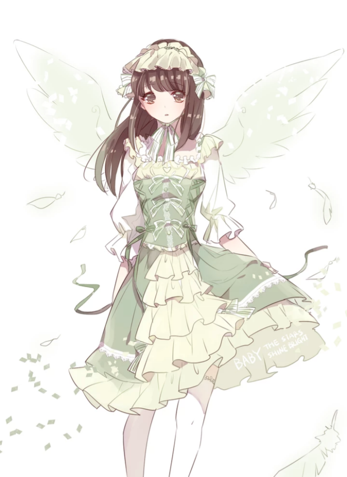 【壁纸】少女 可爱 萌 洛丽塔 精灵 消失恋人