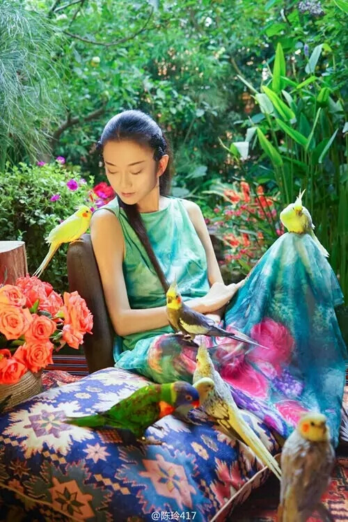 "在看完杨丽萍的私家花园,你也会有如此的感概.
