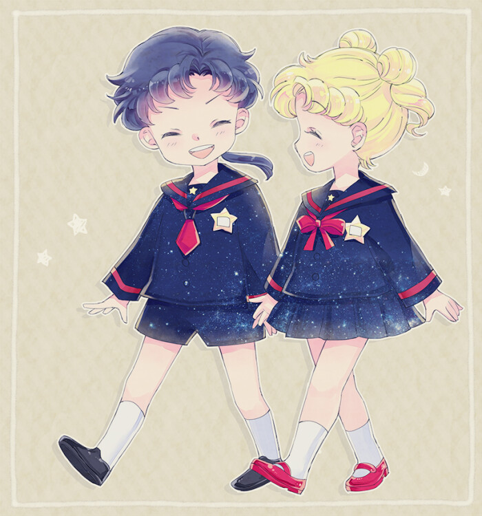 美少女战士sailor stars[月野兔/星野光]