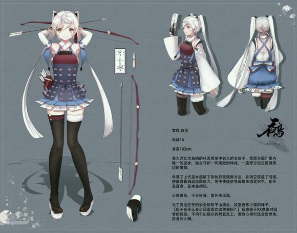 动漫服装 游戏人设 女立绘 橙光游戏立绘 服装设计 美美哒 素材 小
