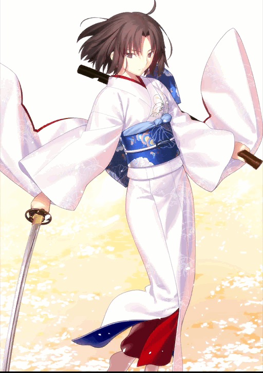 两仪式 saber 和服 fategrandorder 手游 武内崇 typemoon