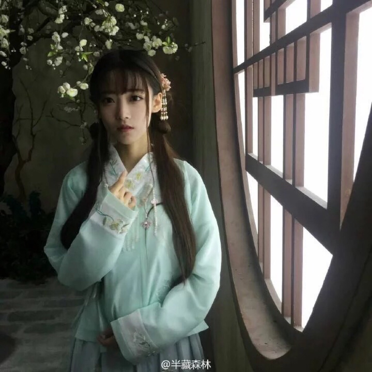 汉服# #清水溪# #半藏森林# #小起