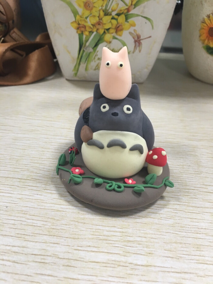 超轻粘土 龙猫
