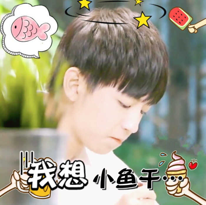 王俊凯##tfboys王俊凯#可爱饭制表情包