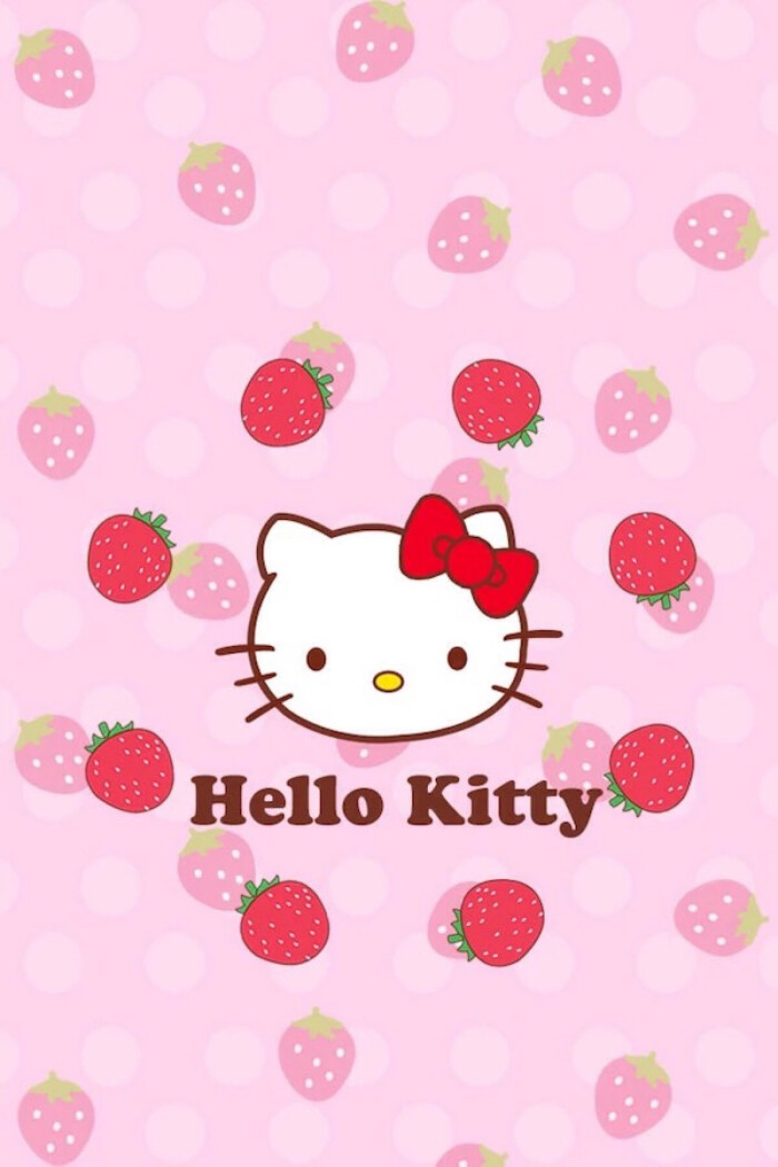 hello kitty "#卡通动漫&手机壁纸""