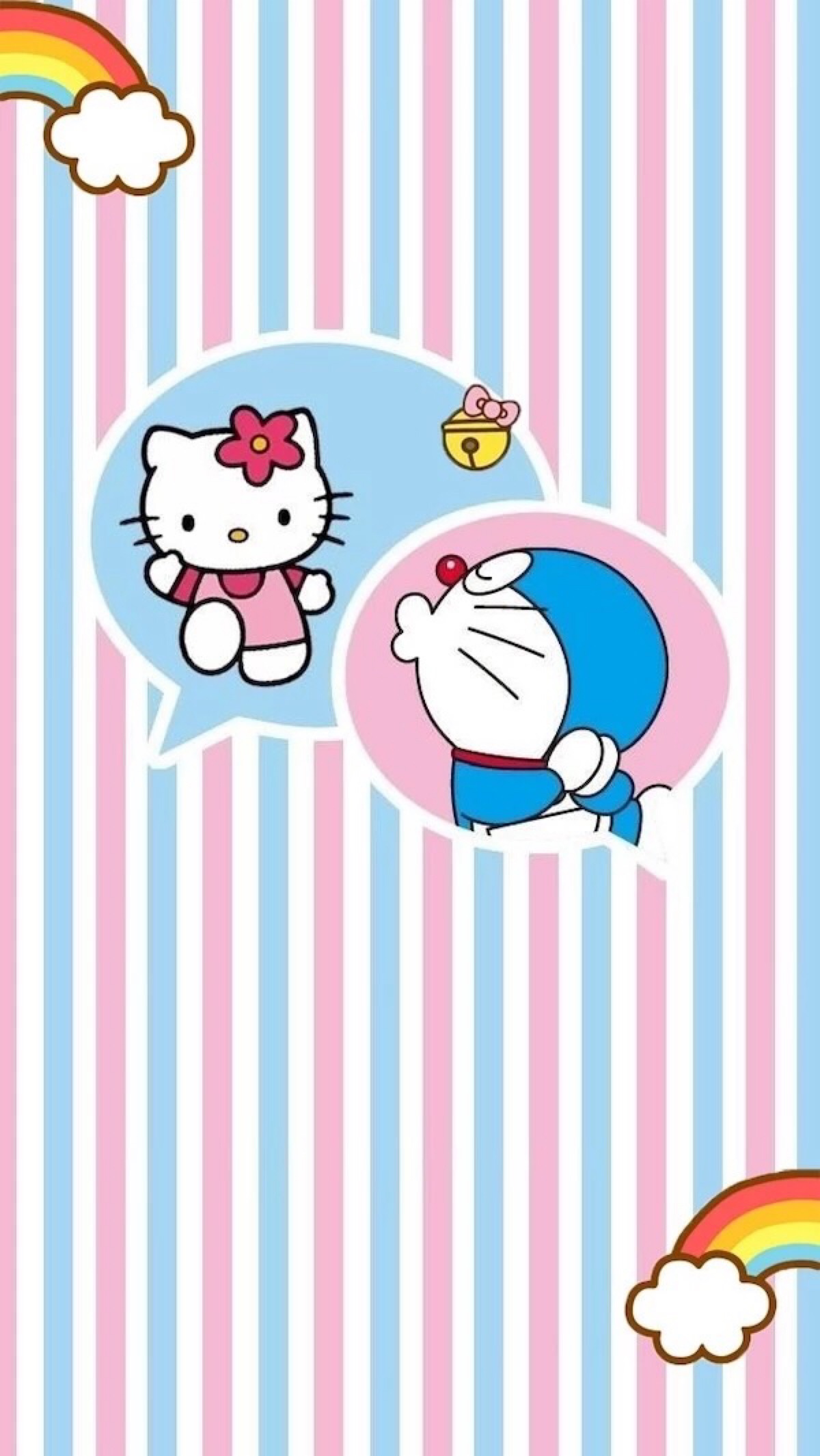 hello kitty 哆啦a梦"#卡通动漫&手机壁纸""