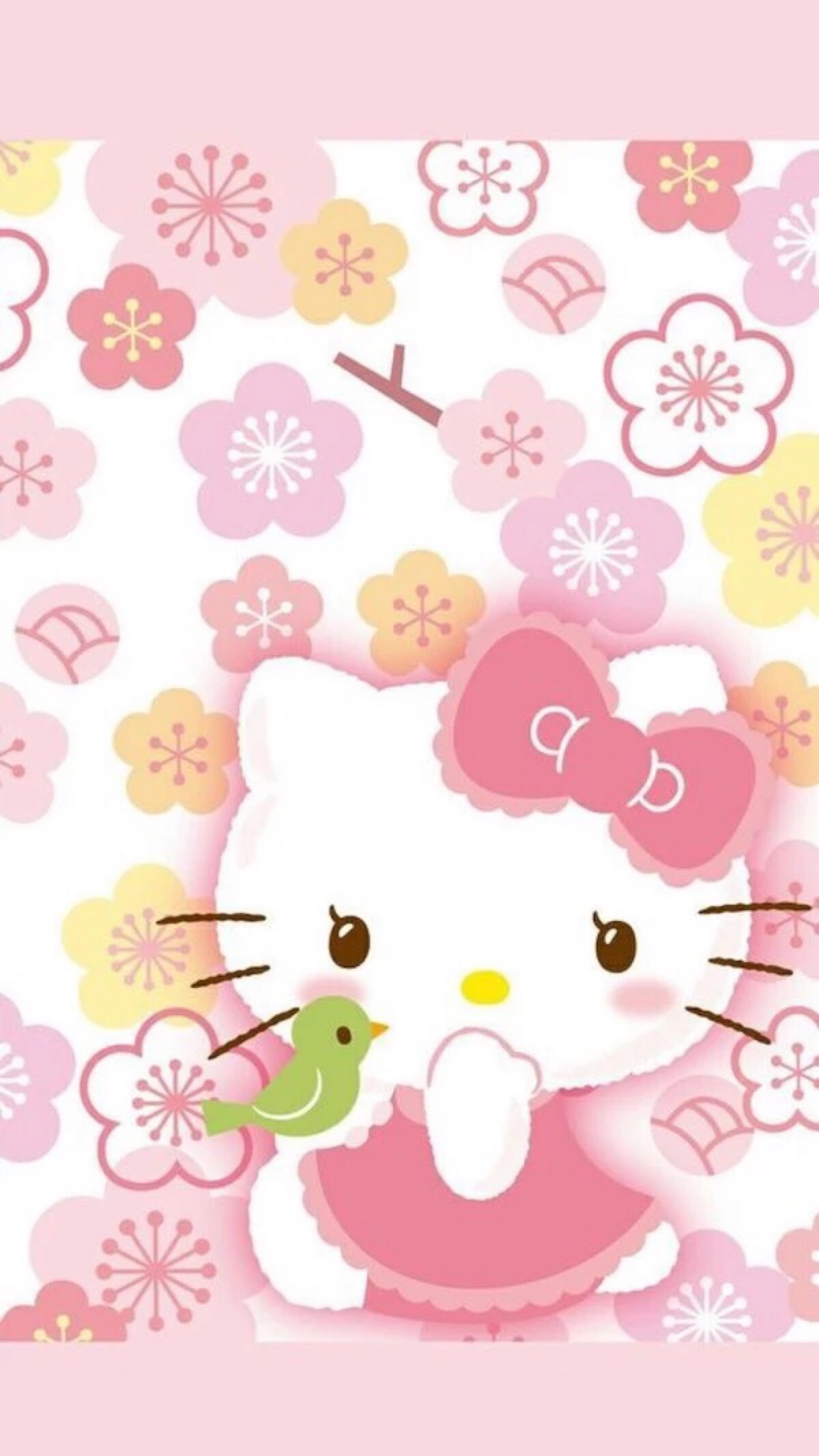 hello kitty "#卡通动漫&手机壁纸""