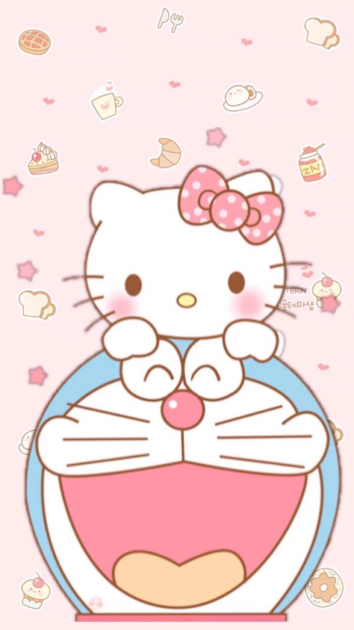 Hello kitty 哆啦A梦#卡通动漫&手机壁纸 …-堆