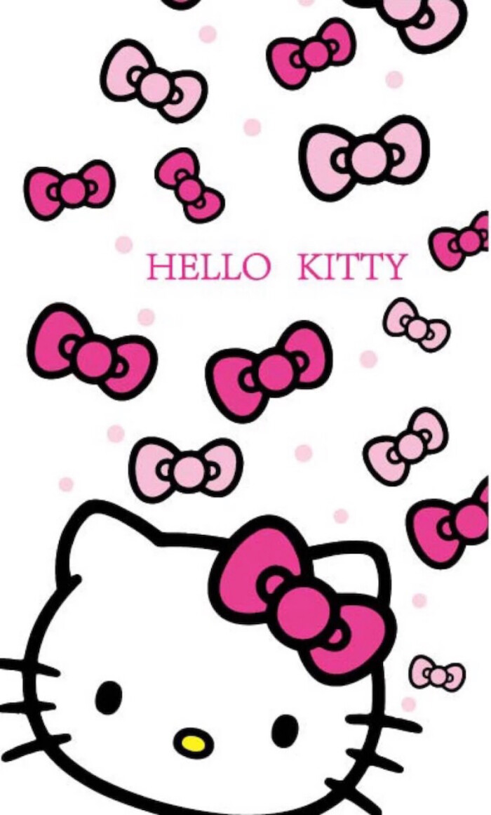 hello kitty "#卡通动漫&手机壁纸""