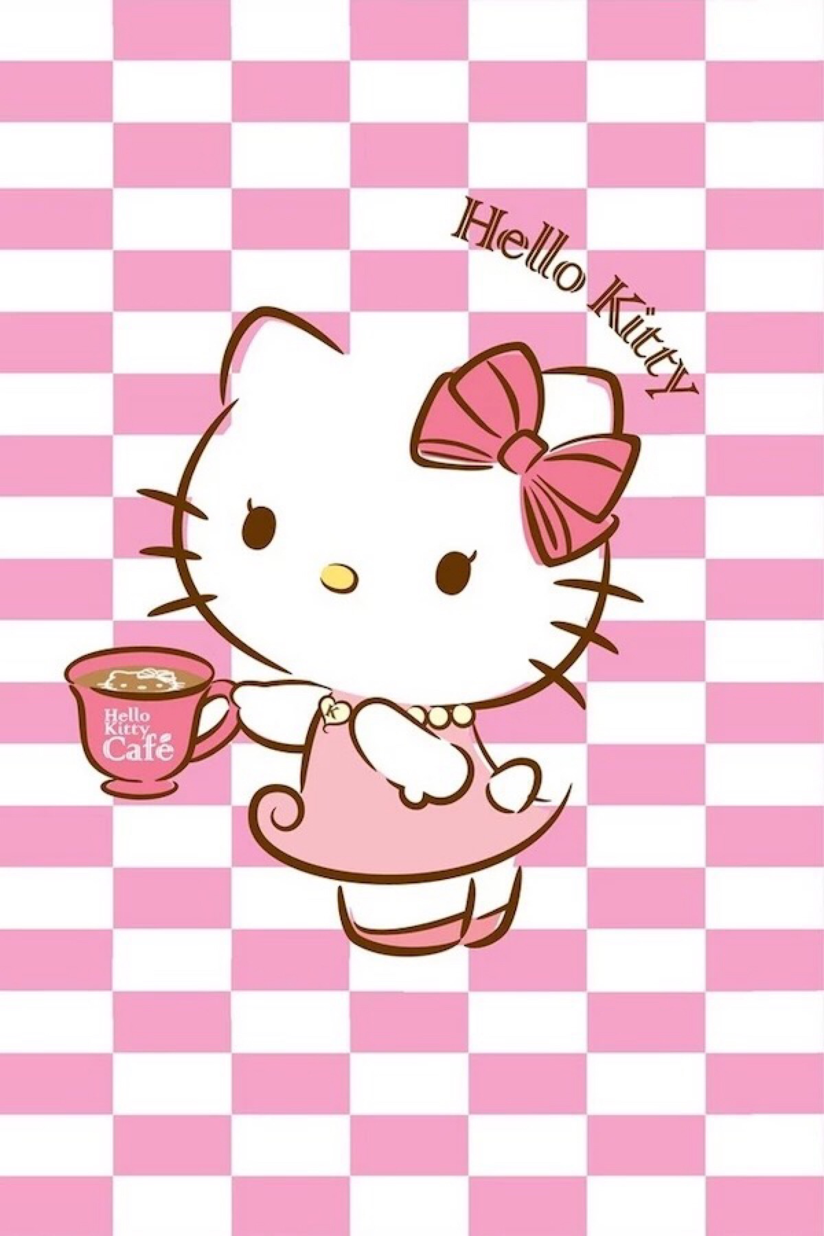 hello kitty "#卡通动漫&手机壁纸""