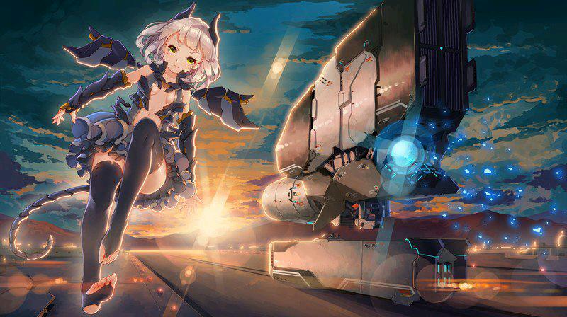二次元 机甲少女